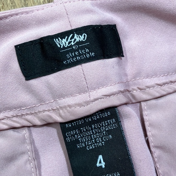 MOSSIMO STRETCH EXTENSIBLE PINK ANKLE PANTS SIZE 4 - Picture 4 of 10